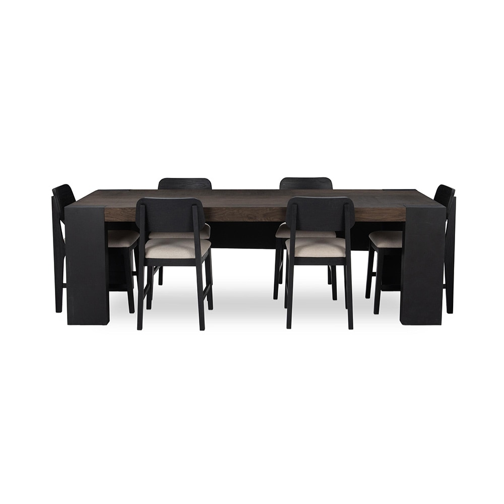 Classic Home - Deaven 94" Wood Dining Table in Brown - 51031716