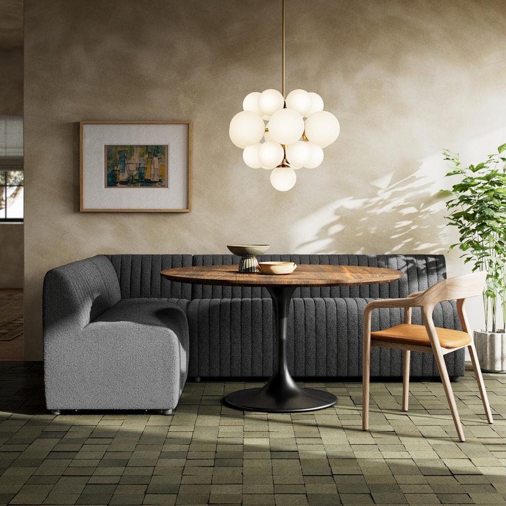Four Hands - Grayson - Augustine Dining Banquette, L-Shape - FIQA ...